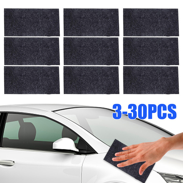 3-30PCS Nano Sparkle Cloth Nano Magic Cloth Scratch Remover Car Scratch  Repair Cloth Easily Repair Paint Scratches And Water - AliExpress